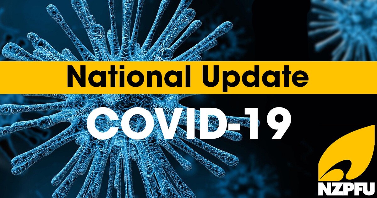 New Zealand Professional Firefighters Union COVID19 Update 11
