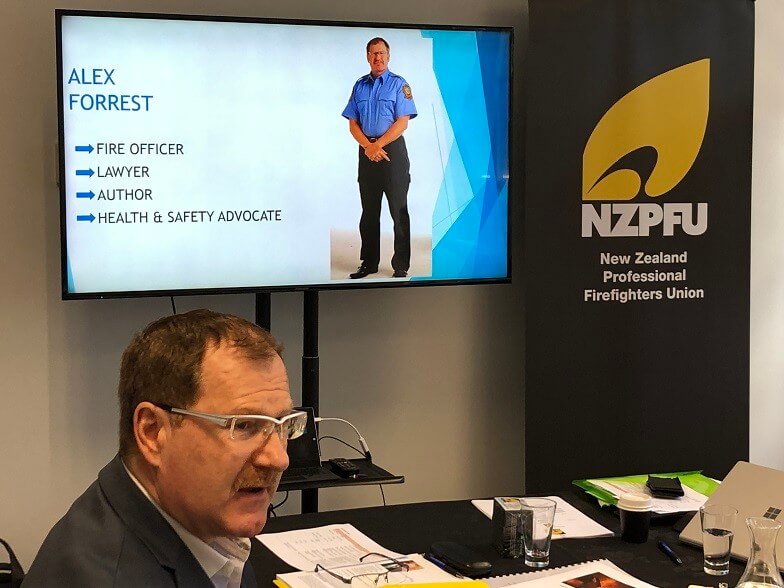 DAY TWO: NZPFU National Committee briefed by Alex Forrest