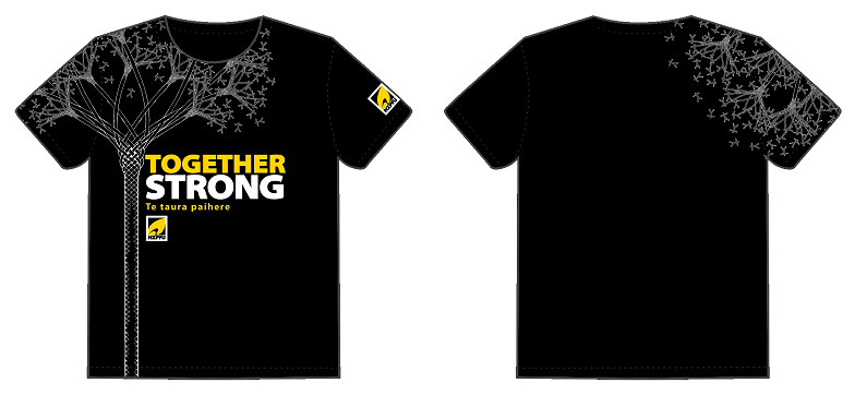 Winning NZPFU T-shirt Design