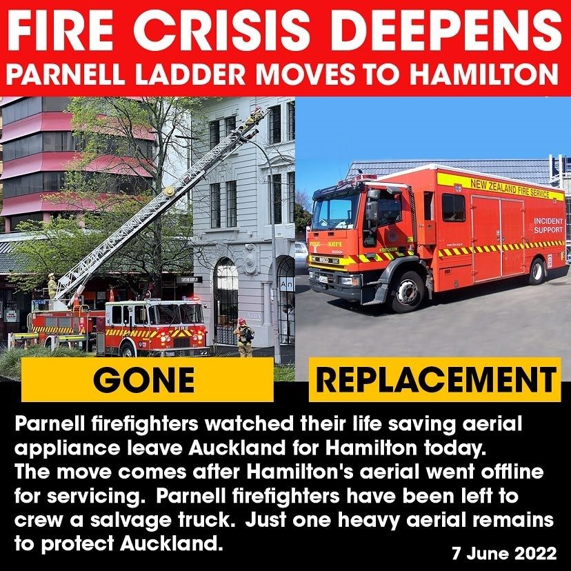 PARNELL LADDER MOVES TO HAMILTON