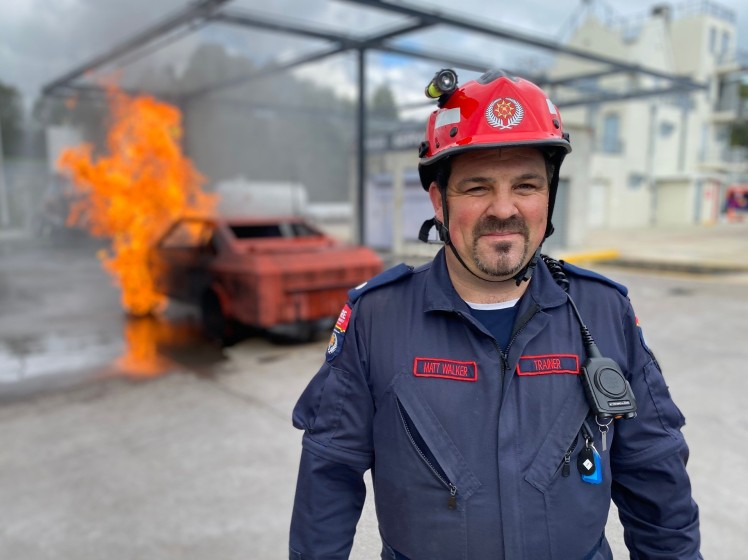 Vale Station Officer Operational Support Matt Walker