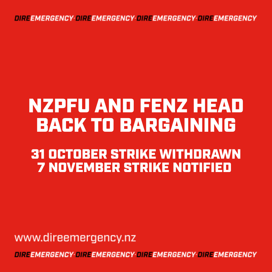 NZPFU AND FENZ HEAD BACK TO BARGAINING