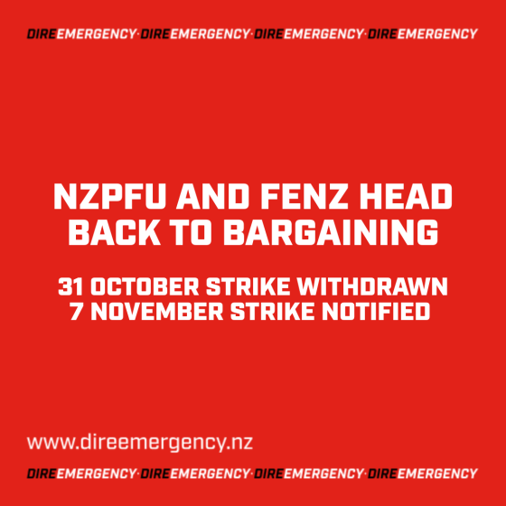 NZPFU AND FENZ HEAD BACK TO BARGAINING