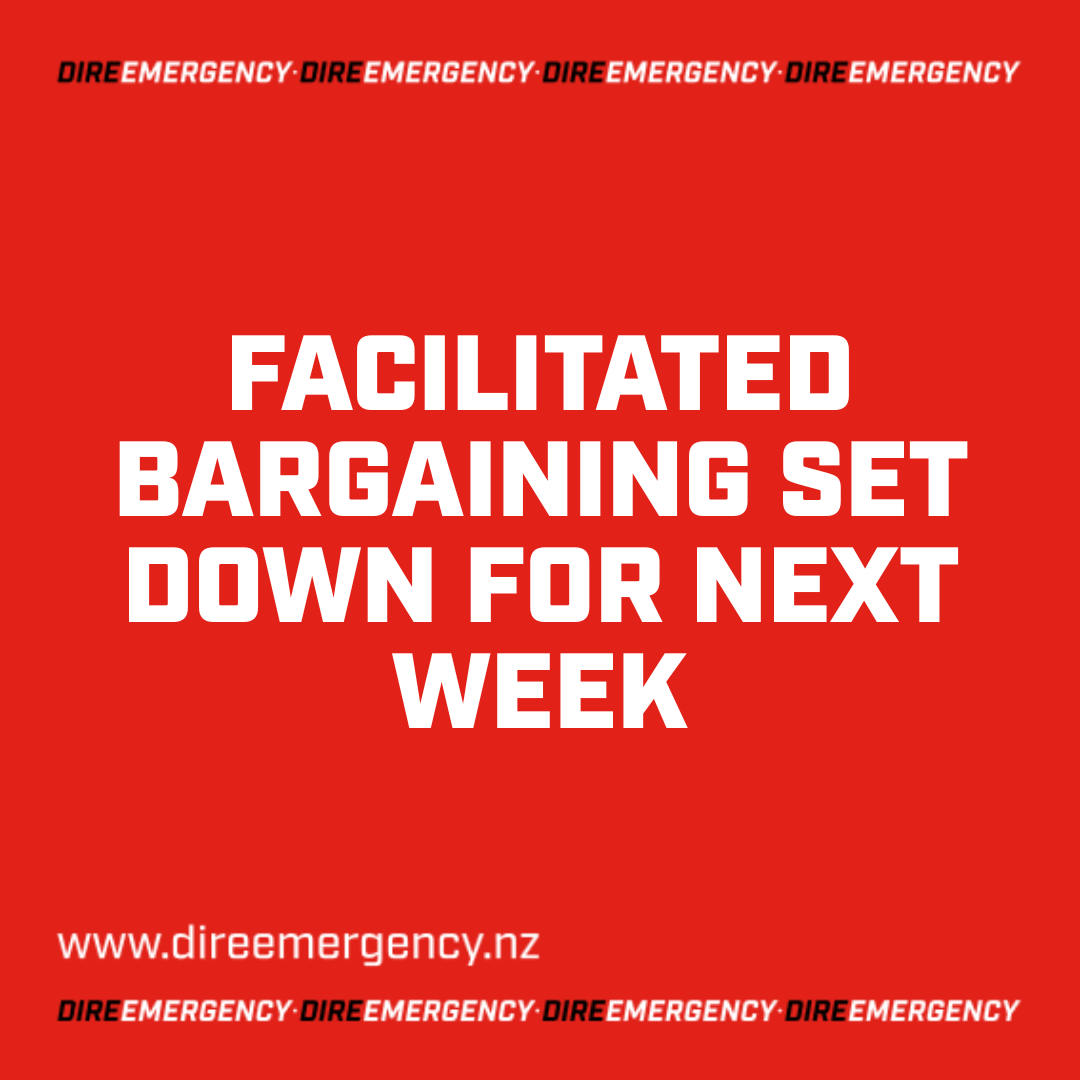 FACILITATED BARGAINING SET DOWN FOR NEXT WEEK