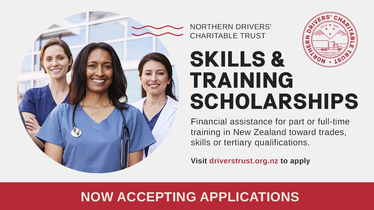 Northern Drivers' Charitable Trust 2026 Skills & Training Scholarships Now Open for Applications