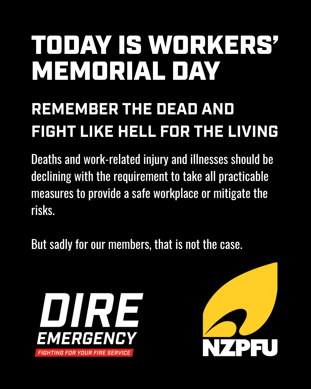 WORKERS’ MEMORIAL DAY