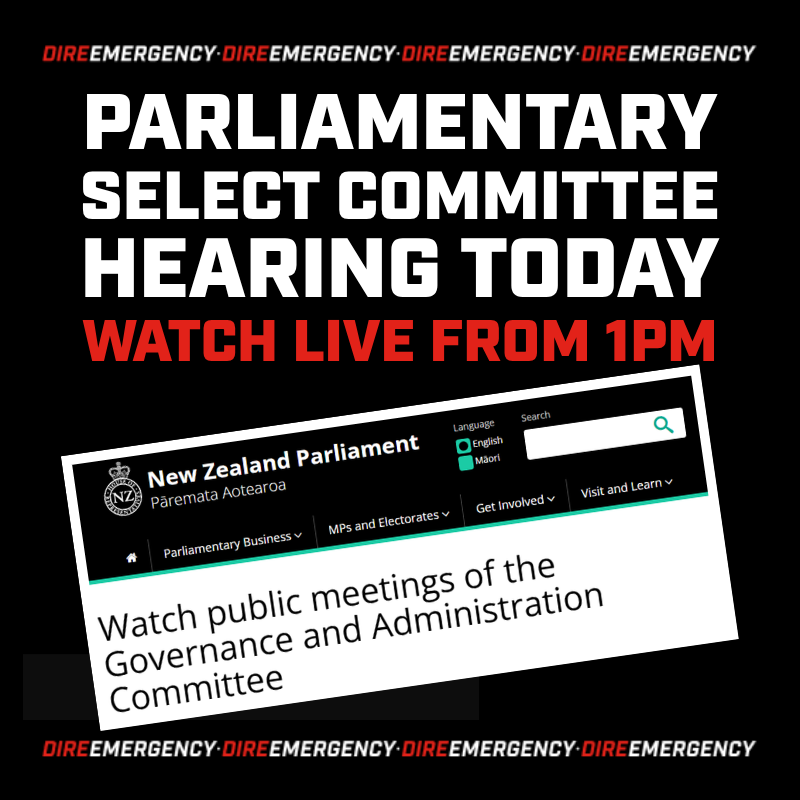 PARLIAMENTARY SELECT COMMITTEE HEARING TODAY